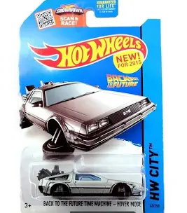 Hot Wheels Back To The Future Time Machine-Hover Mode