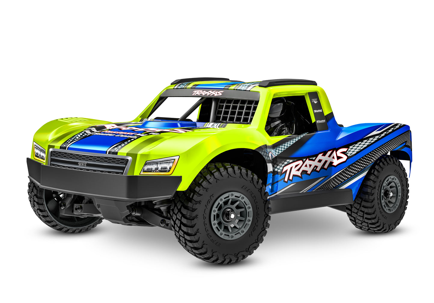 TRA108164-1YELLOW Traxxas Mini Slash Brushless 1/16 4WD RTR Short Course Truck (Yellow) w/TQ™ 2.4Ghz Radio, Battery