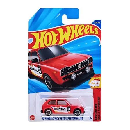 Hot Wheels 73 Honda Civic Custom (231/250)