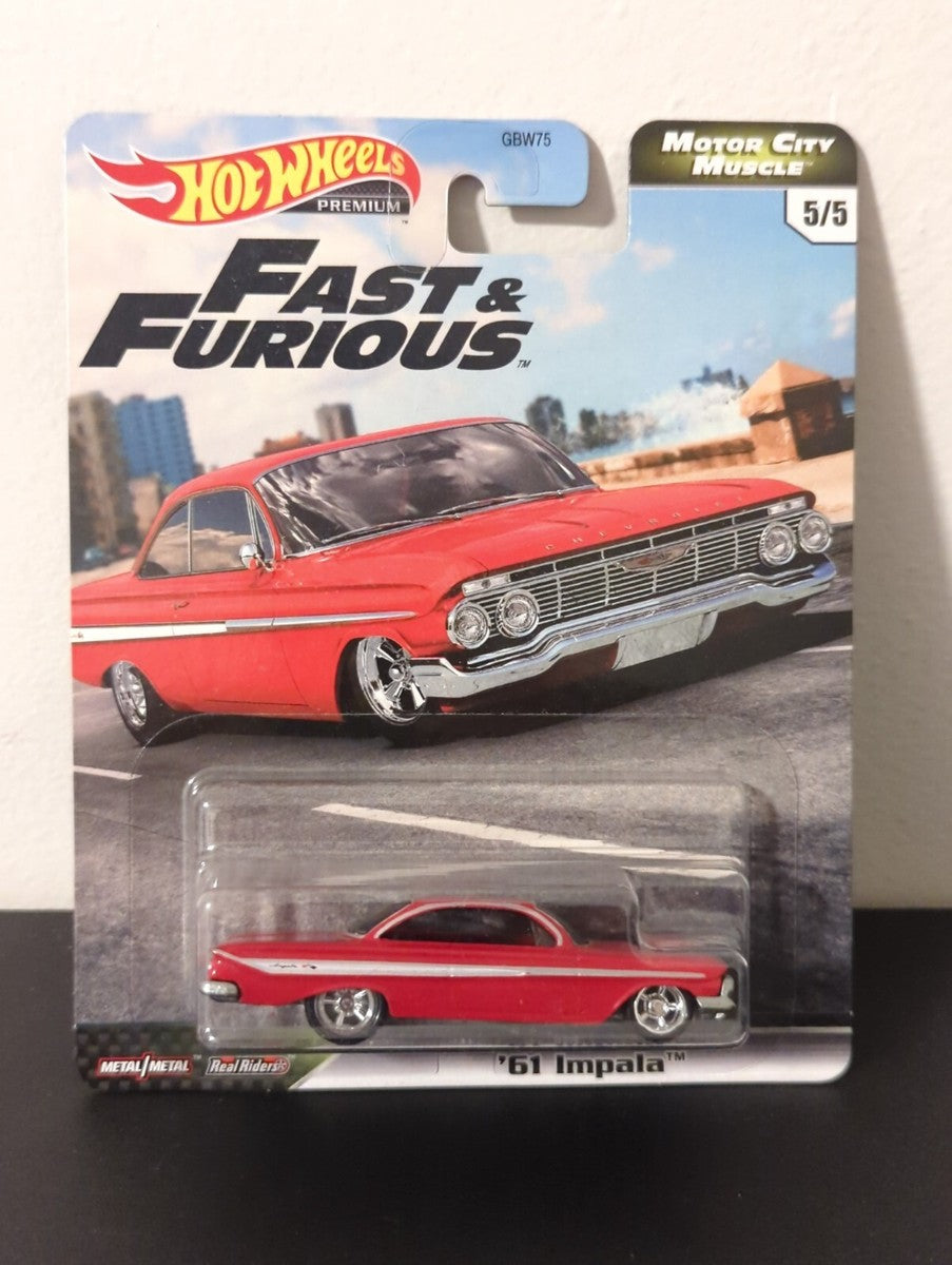 Hot Wheels Premium Fast and Furious 61 Impala