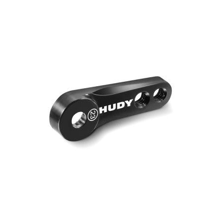 HUD293497 Hudy Aluminum Servo Horn - KO, Sanwa - 2 Hole - 23T