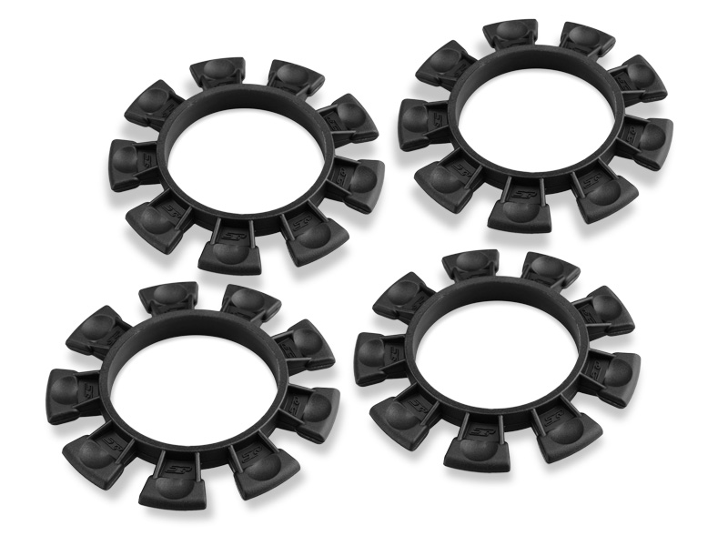 JCO2212-2 JConcepts Satellite Tire Gluing Rubber Bands - Black - Fits 1/10th, SCT, 1/8th Buggy