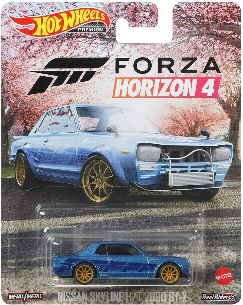 Hot Wheels Premium Forza Horizon 4 Nissan Skyline H/T 2000 GT-X