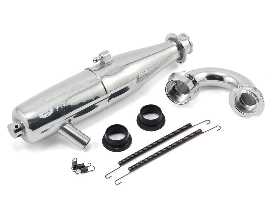 PTK-2090 ProTek RC 2090 Tuned Exhaust Pipe w/75mm Manifold (Welded Nipple)
