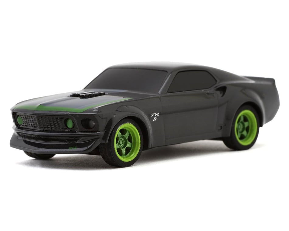 HPI160980 HPI Nano-TTR 1969 Ford Mustang 1/64 RTR-X Electric 2WD Micro Touring RC Car (Grey) w/2.4GHz Radio, Battery & USB-C Cable