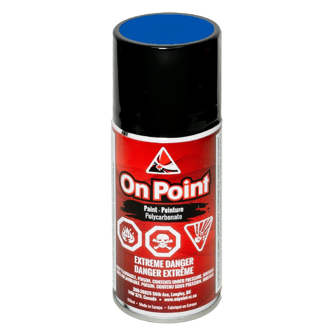 ONP2238 On Point 150ml RC Spray Paint - Fluorescent Blue