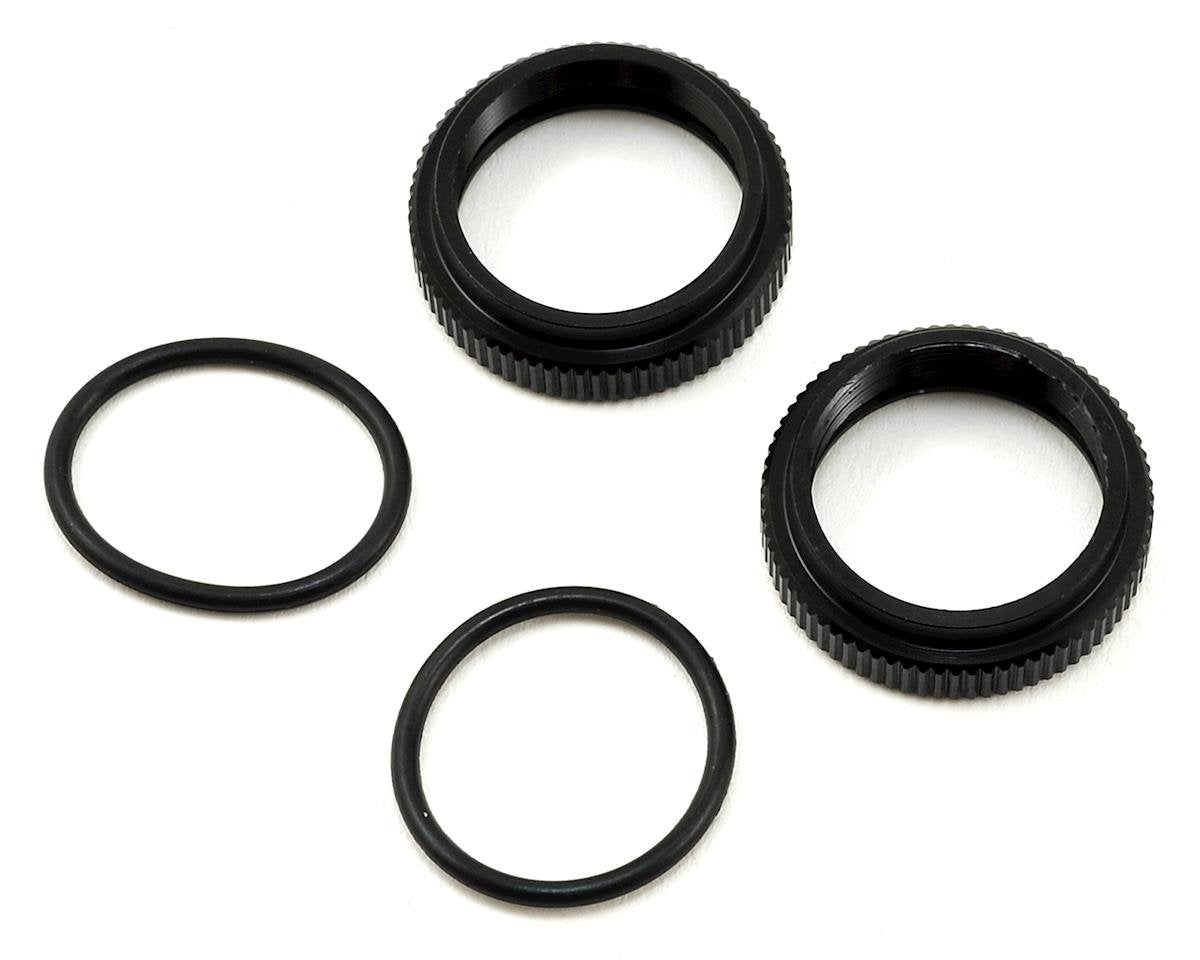 TKR6719A Tekno RC EB410/ET410 Aluminum Shock Adjustment Collars (2)