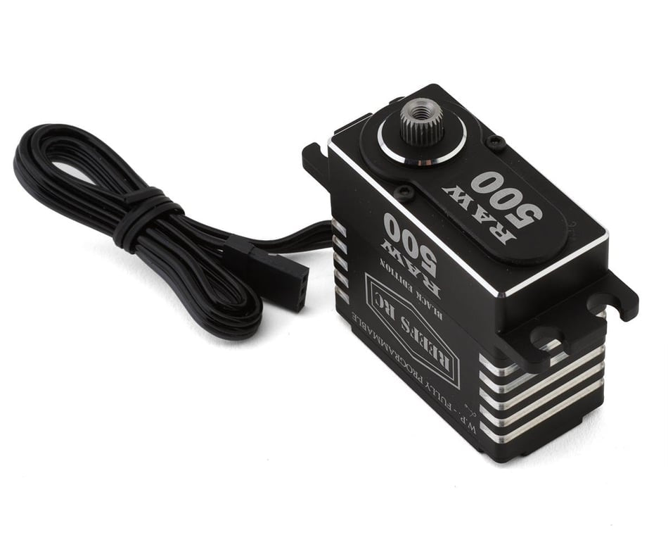 REEFS178 Reefs RC RAW 500 High Torque/Speed Digital Servo (High Voltage) (Black Edition)