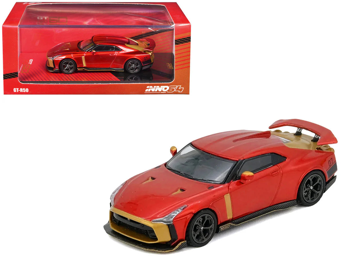 HE IN64R50RED Inno64 1/64 R50 GT-R By Italdesign