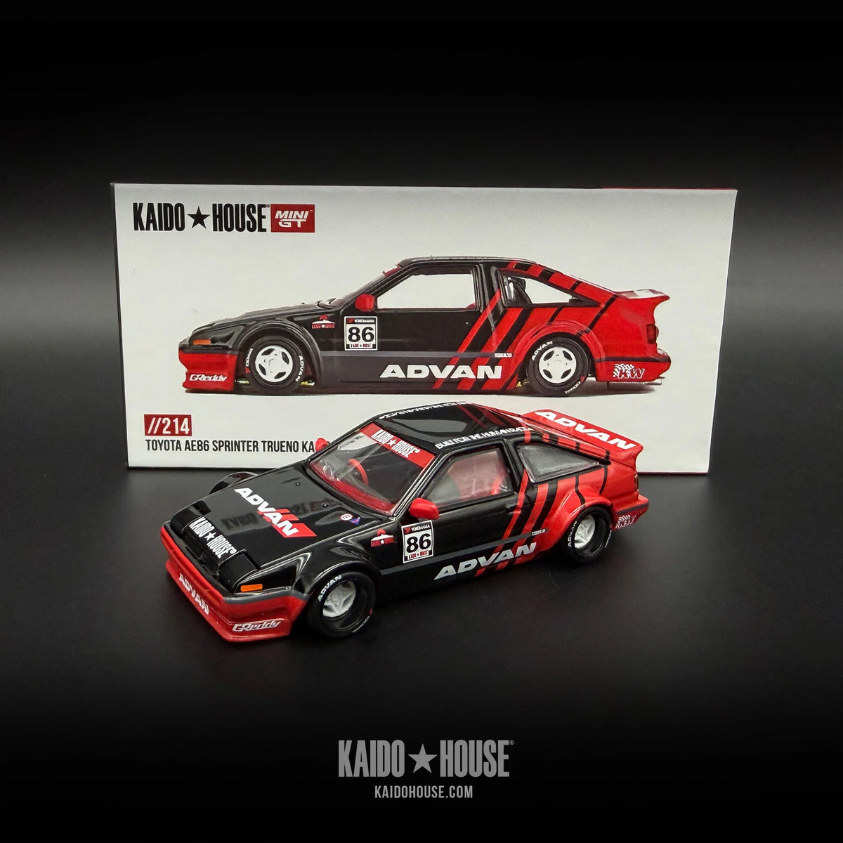 HE KHMG214 Kaido House Toyota AE86 Sprinter Trueno Kaido Advan //214