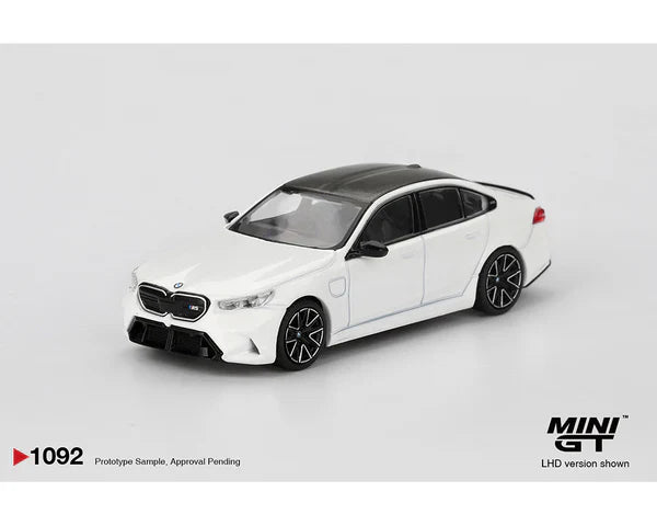 HE MGT01092 Mini GT BMW M5 Alpine White 1092