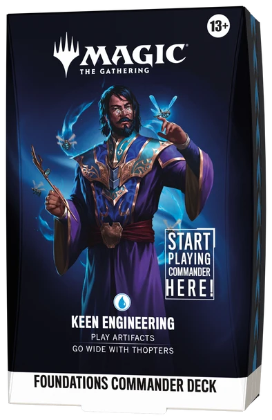 MTG Reality Fracture Foundations Commander Deck - Keen Engineering