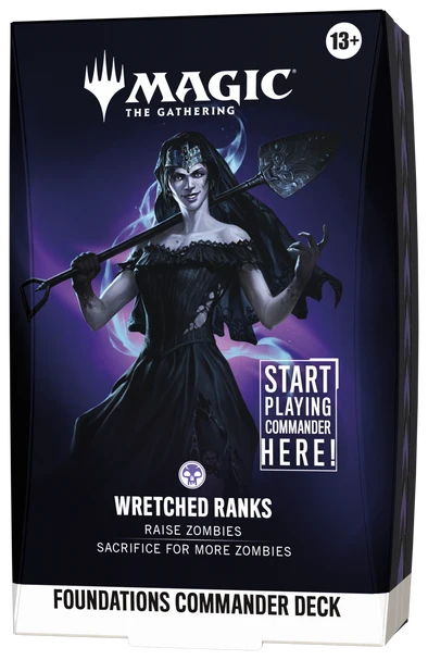 MTG Reality Fracture Foundations Commander Deck - Wretched Ranks