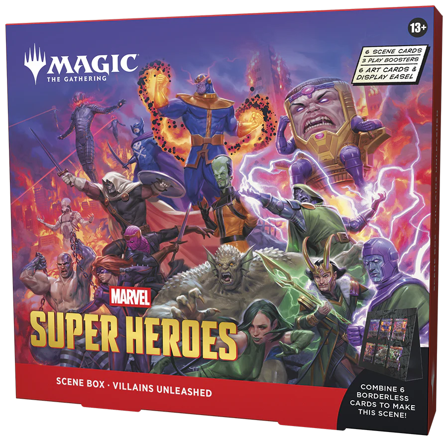 MTG Marvel Super Heroes Scene Box - Villains Unleashed