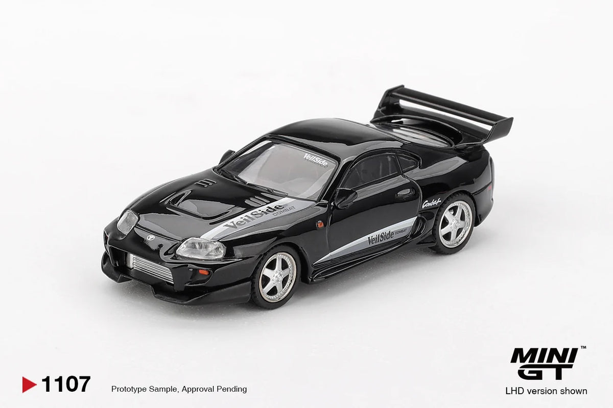 HE MGT01107 Mini GT 1107 Toyota Supra Veilside Combat V-II Black