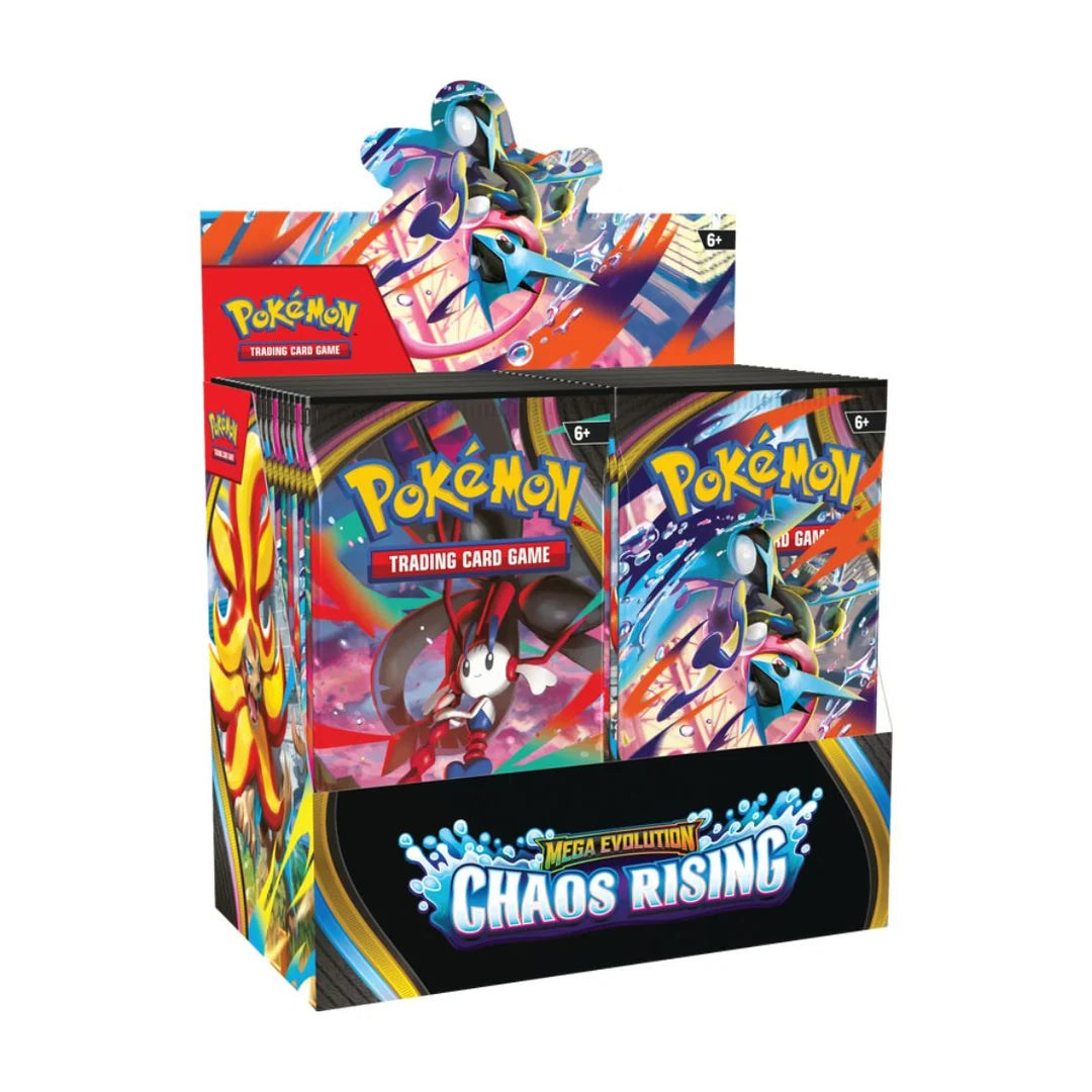 Pokémon Mega Evolution Chaos Rising Booster Box