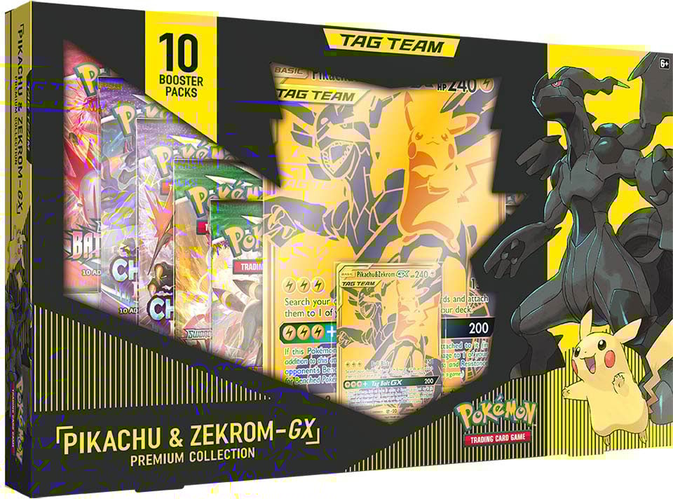 Pikachu & Zekrom GX Premium Collection (Live)