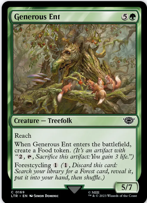 Generous Ent - (LTR) The Lord of the Rings: Tales of Middle-Earth