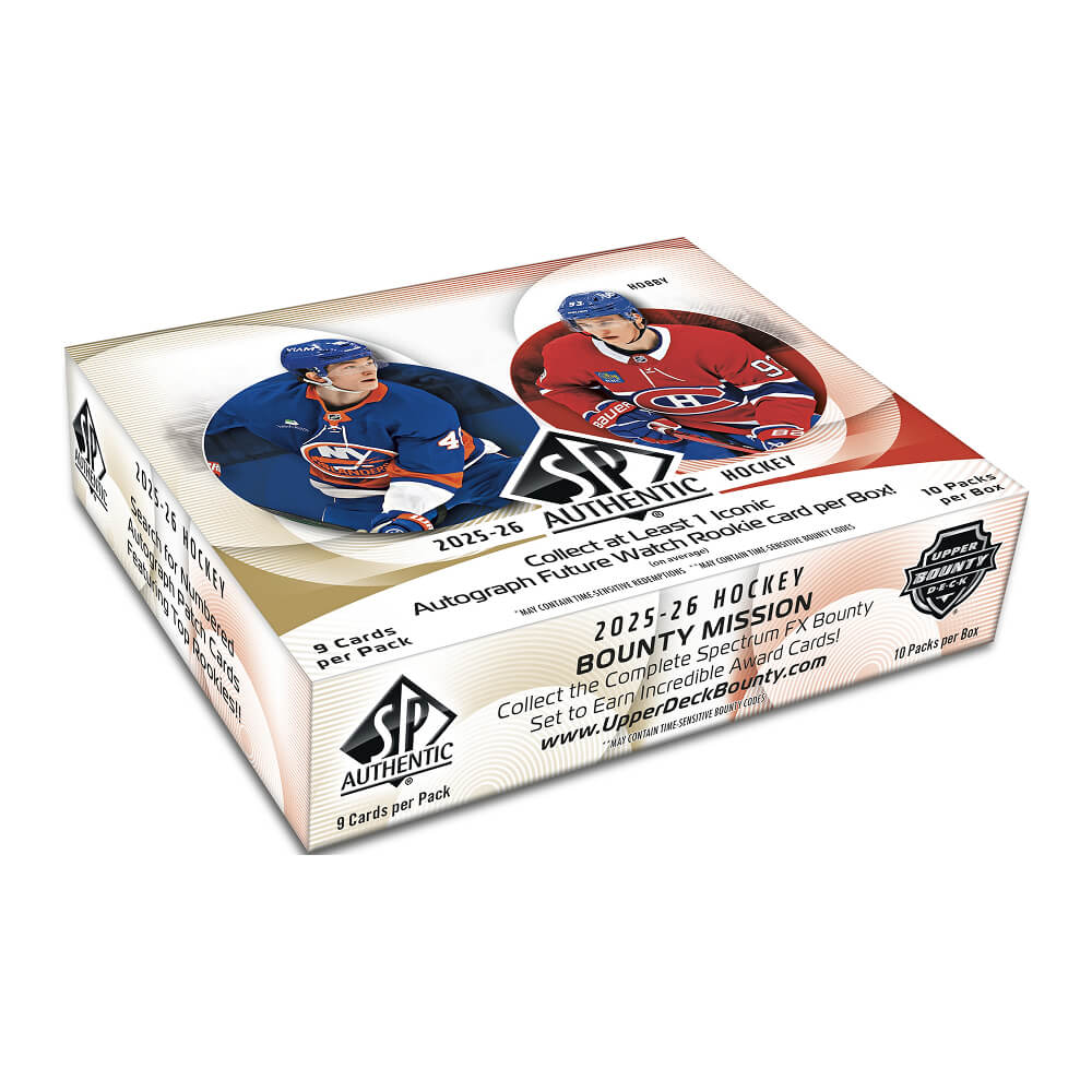 Upper Deck 2025/26 SP Authentic NHL Hockey Hobby Box