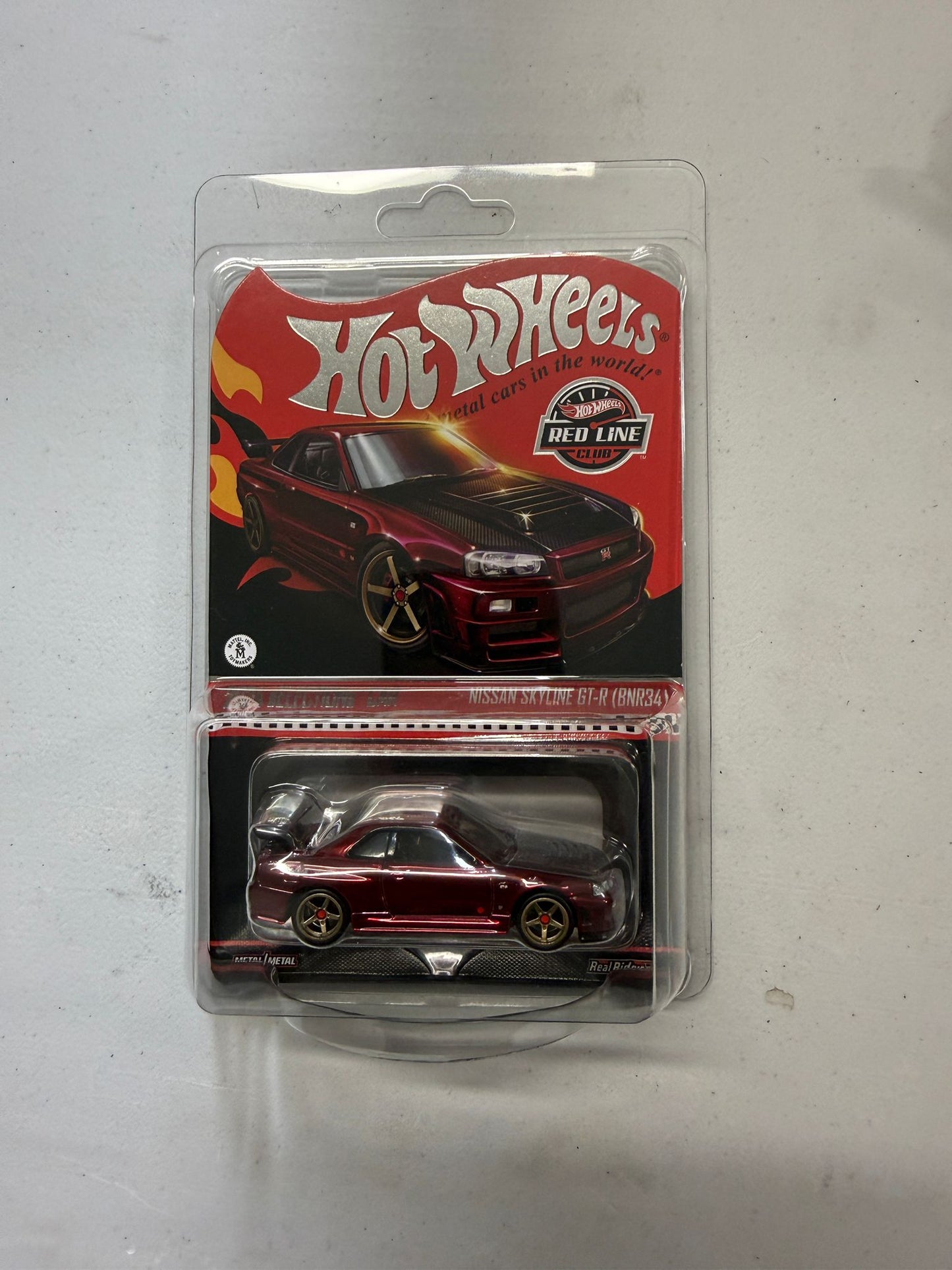Hot Wheels Red Line Club Nissan Skyline GT-R (BNR34)