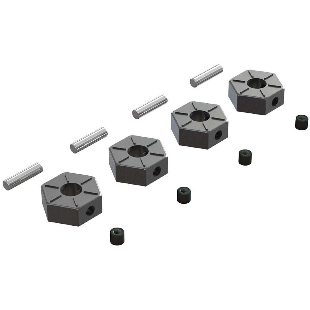 ARAC9473 Arrma Wheel Hex Metal 12mm (4)
