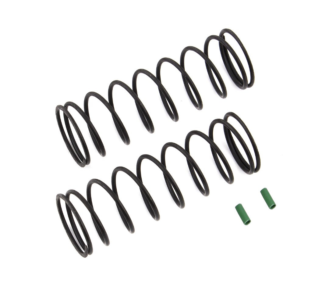 ASC81222 Team Associated Front Springs V2, gre 4.9 lb/in, L70, 9.5T, 1.6D