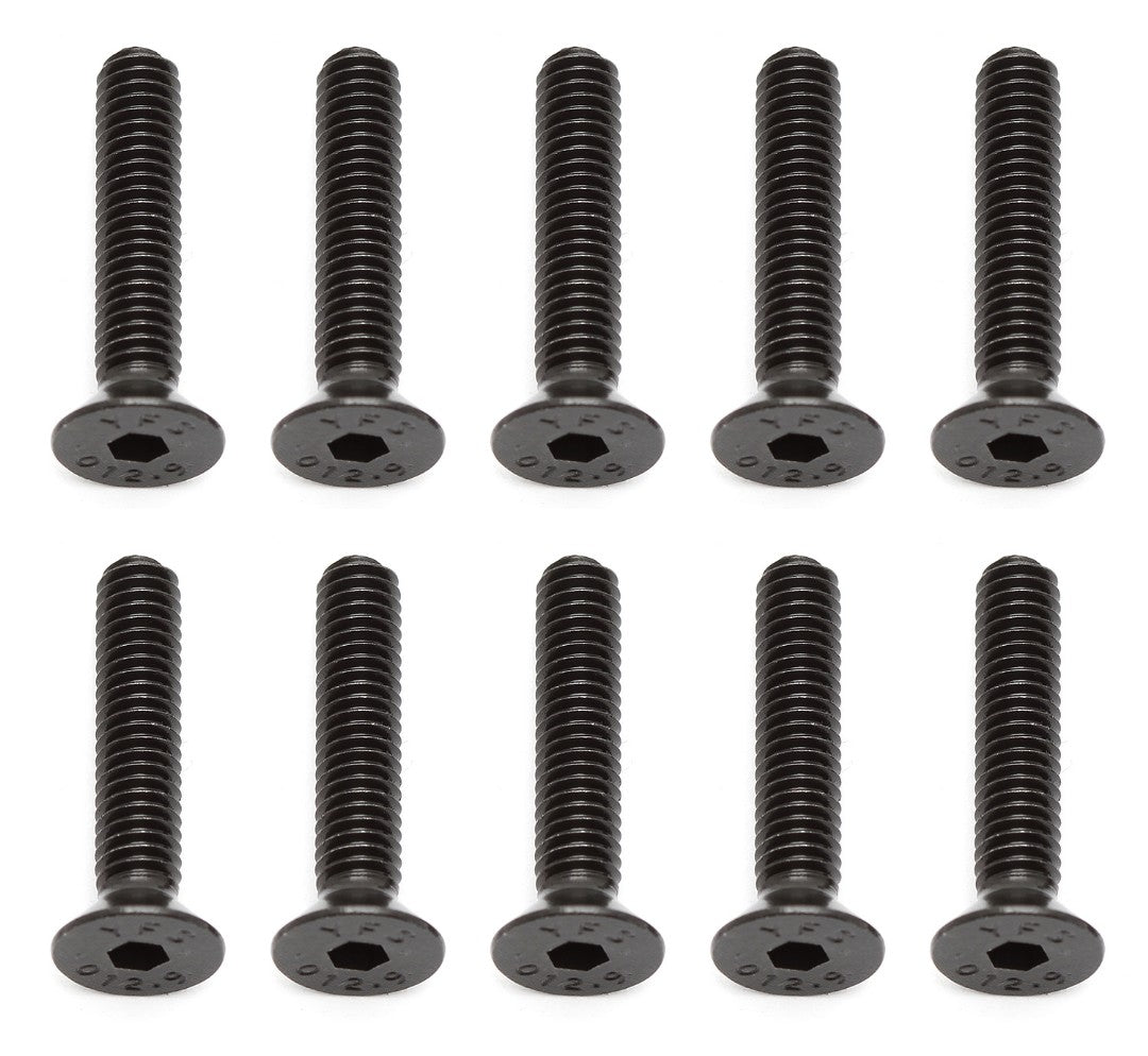 ASC81264 Team Associated M4x20mm Flat Head Counter Sunk Screw (10pcs)