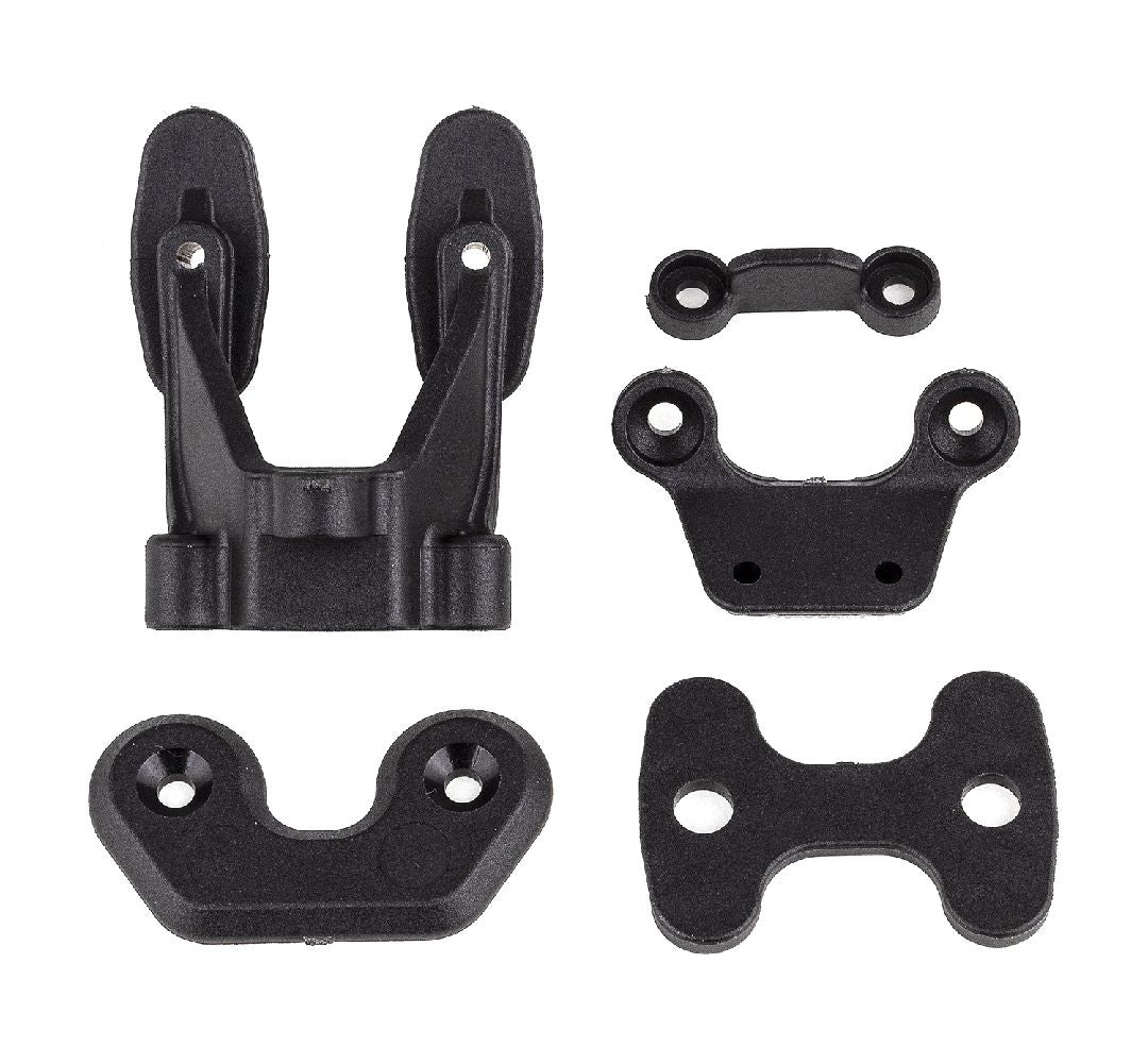 ASC92417 Team Associated RC10B7 Rear Wing & Body Mounts Set