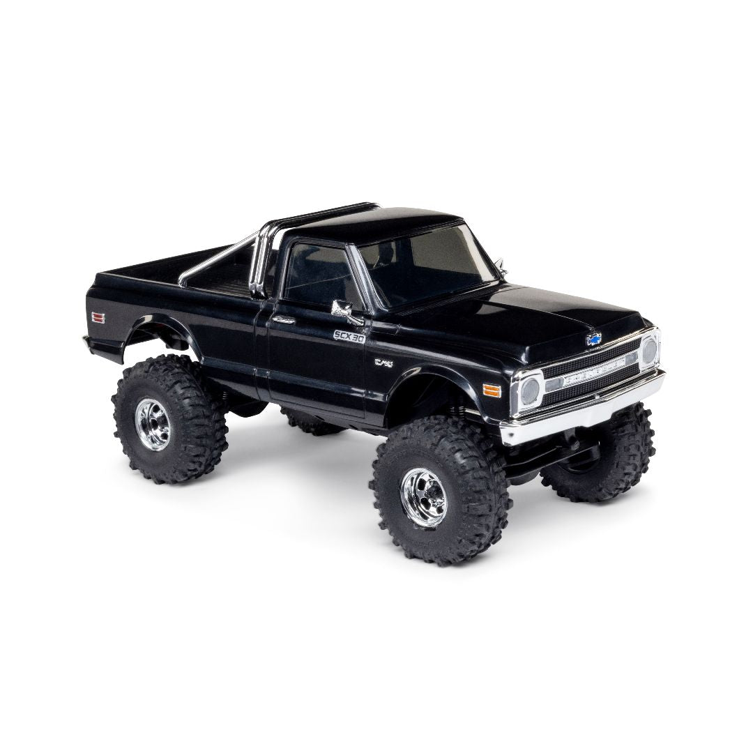 AXI-2260T2 Axial 1/30 SCX30 Chevrolet K10 Brushed 4x4 RTR (Battery & Charger Included) Black