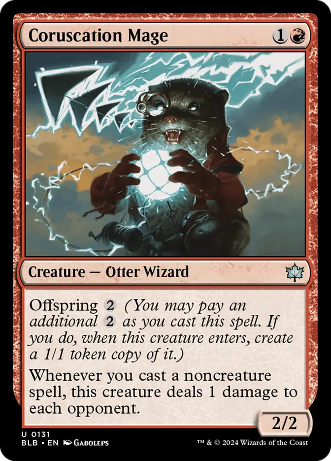 Coruscation Mage - (BLB) Bloomburrow