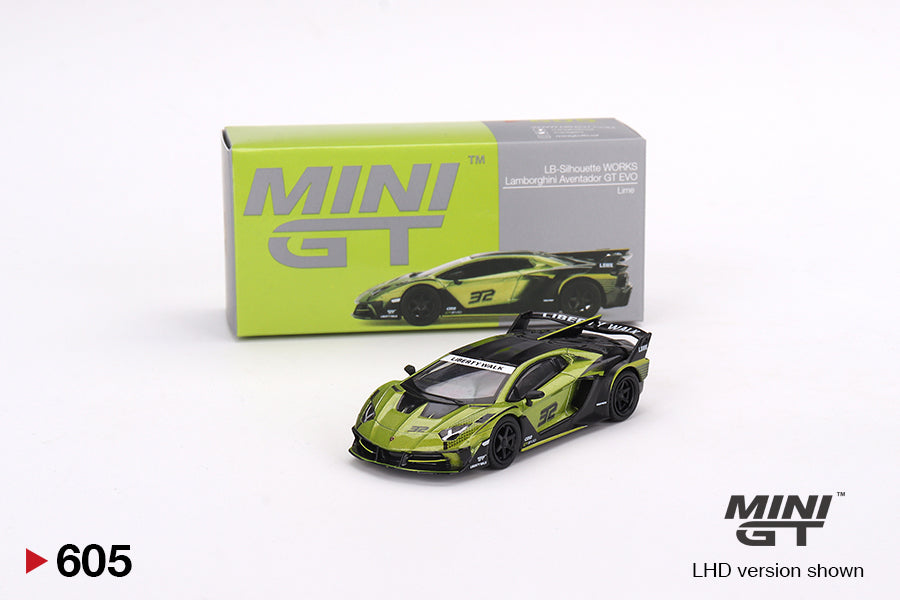 Mini GT LB-Silhouette WORKS Lamborghini Aventador GT EVO
