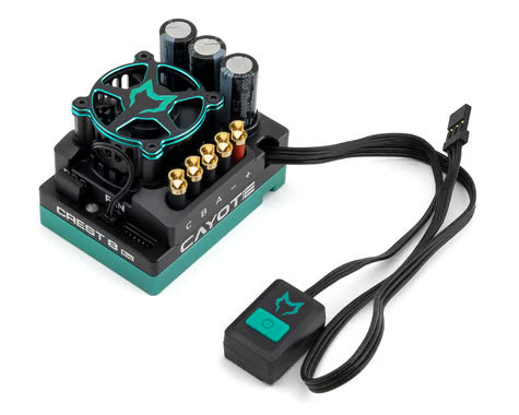 CYEA10802 Cayote Crest 8 EVO 1/8 200A Sensored Brushless ESC w/Bluetooth