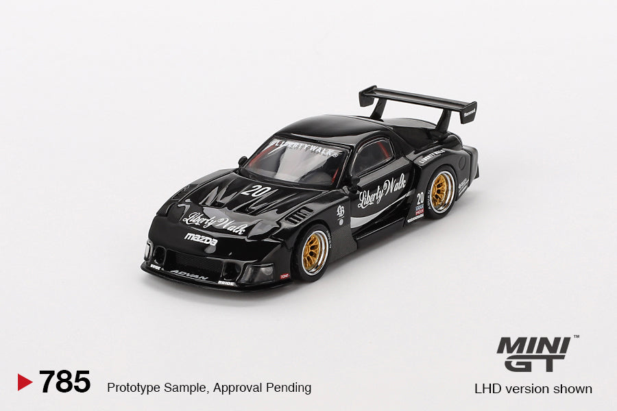 Mini GT Mazda RX-7 LB Super Silhoutte Black