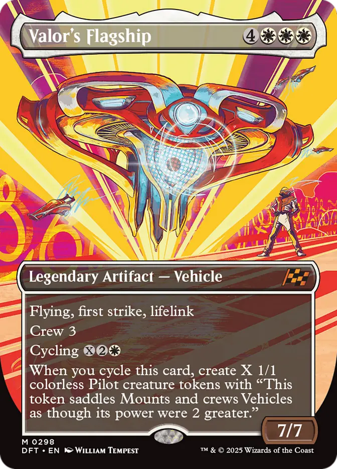 Valor's Flagship - Borderless Revved Up (DFT) Aetherdrift