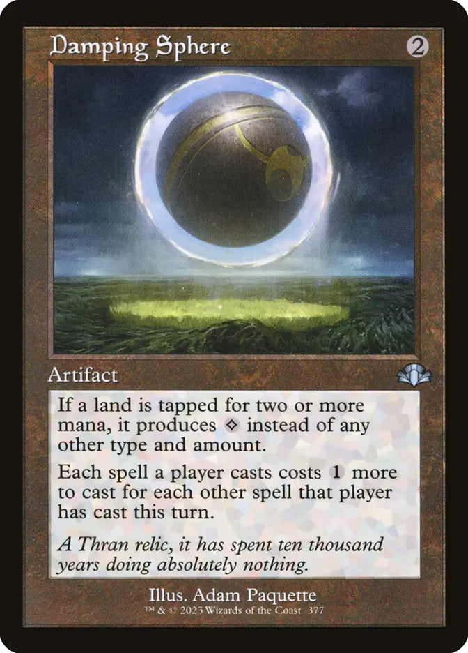Damping Sphere - Retro Frame (DMR) Dominaria Remastered