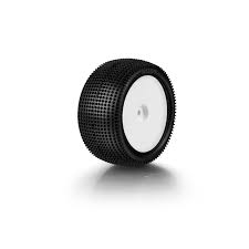 856101 Hudy 1/10 Off-Road Pre-Glued Tire 2wd/4wd Rear Carpet - 101 (2)