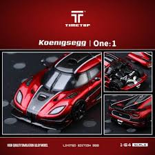 Timetop Koenigsegg One:1 Red