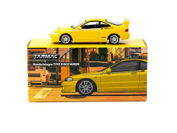 Tarmac Honda Integra Type R DC2 Mugen Sunlight Yellow