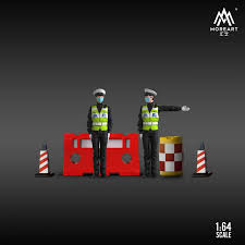 MoreArt Resin Doll Model Command Traffic Set