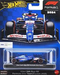Hot Wheels Premiums Visa Cash AppRB F1 Team #30