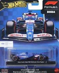 Hot Wheels Premiums Visa Cash App RB F1 Team #22
