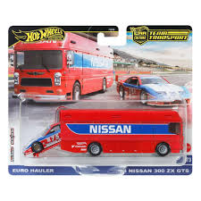 Hot Wheels Premium Team Transport Euro Hauler/94 Nissan 300 ZX GTS