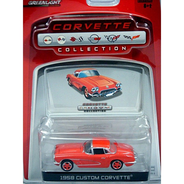 Green Light Corvette Collection 1958 Custom Corvette