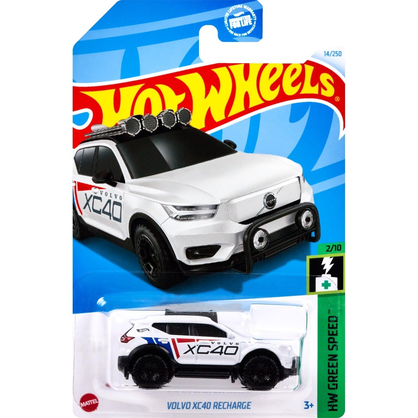 HE Hot Wheels HW Green Speed Volvo XC40 Recharge