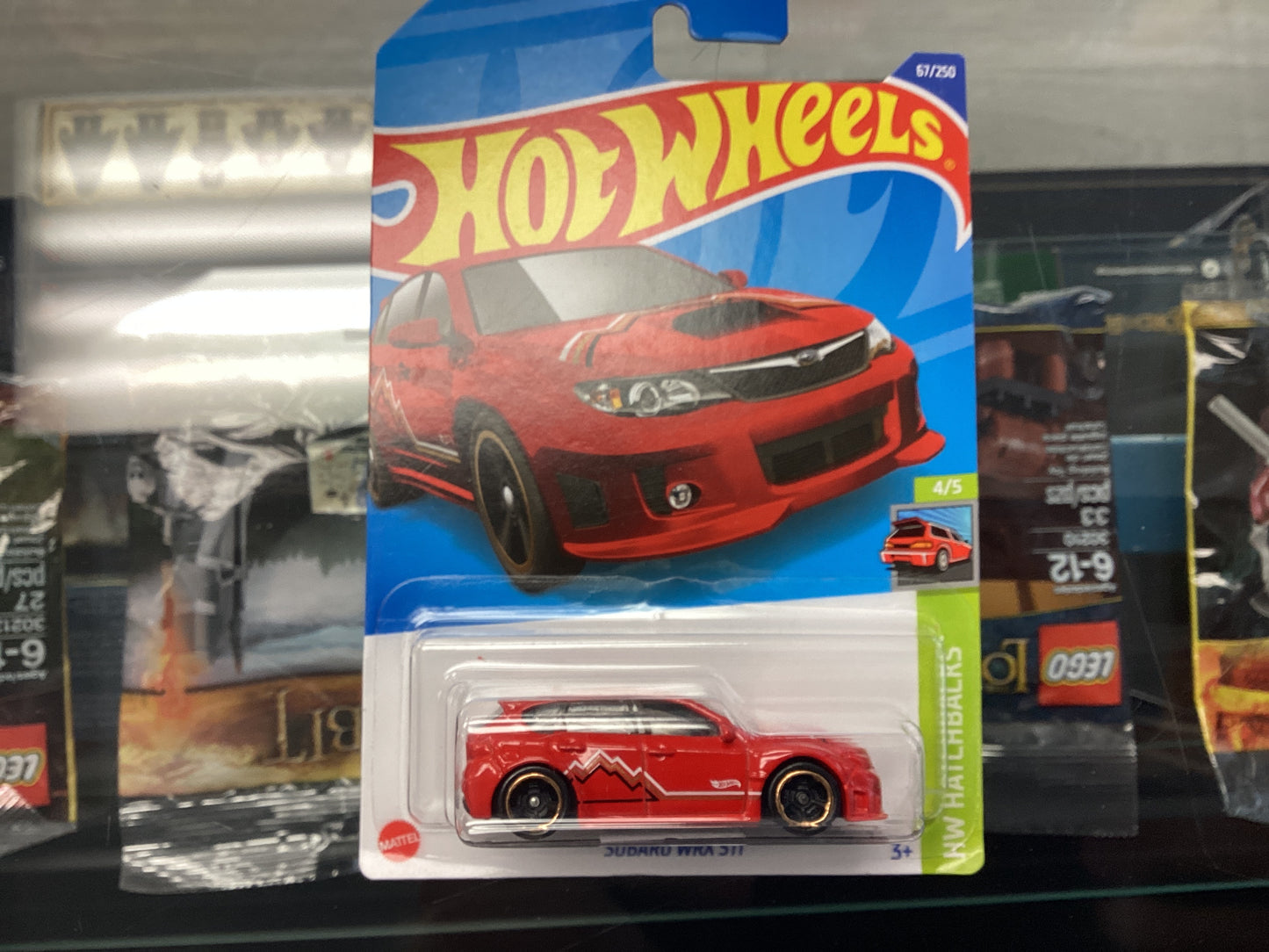 HE HotWheels HW HatchBacks Subaru WRX STI Red