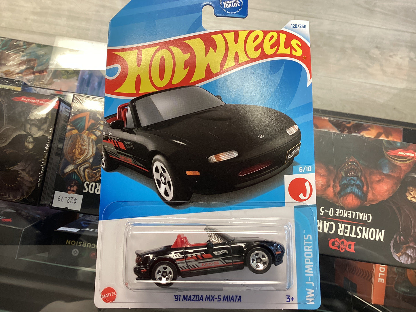 HE HotWheels HW J-Imports ‘91 Mazda Mx-5 Miata
