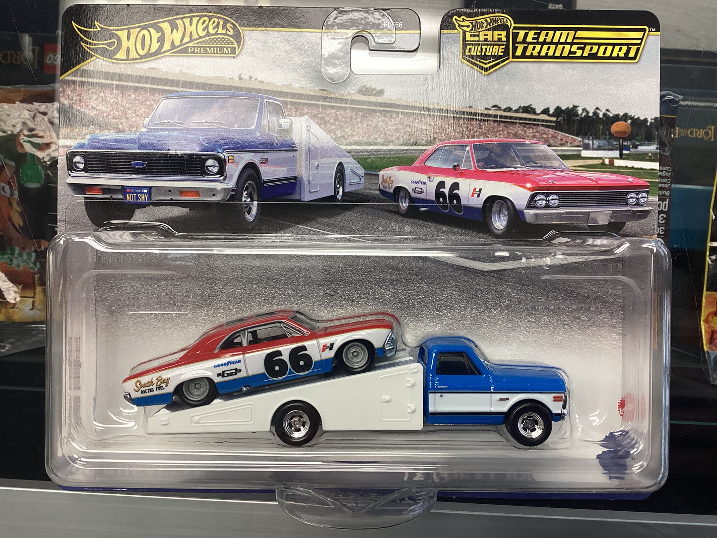 HE Hot Wheels Team Transporter ‘66 Chevrolet ‘72 Chevy Ramp Truck
