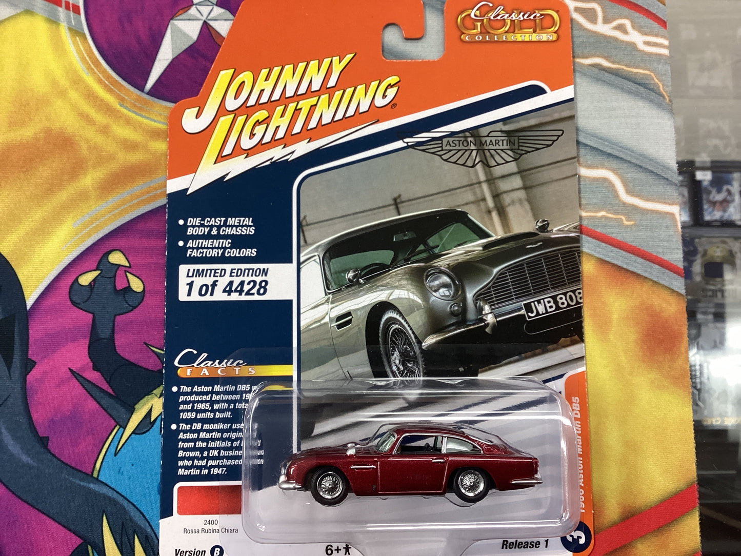 HE Johnny Lightning 1966 Aston Martin DB5 version B