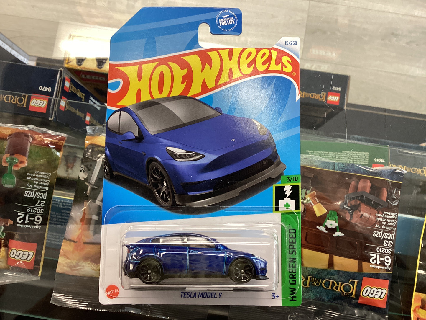 HE HotWheels HW Green Speed Tesla Model Y