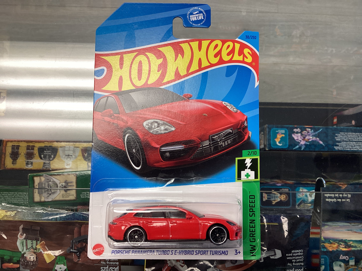 HE HotWheels HW Green Speed Porsche Panamera Turbo S E-Hybrid Sport Turismo
